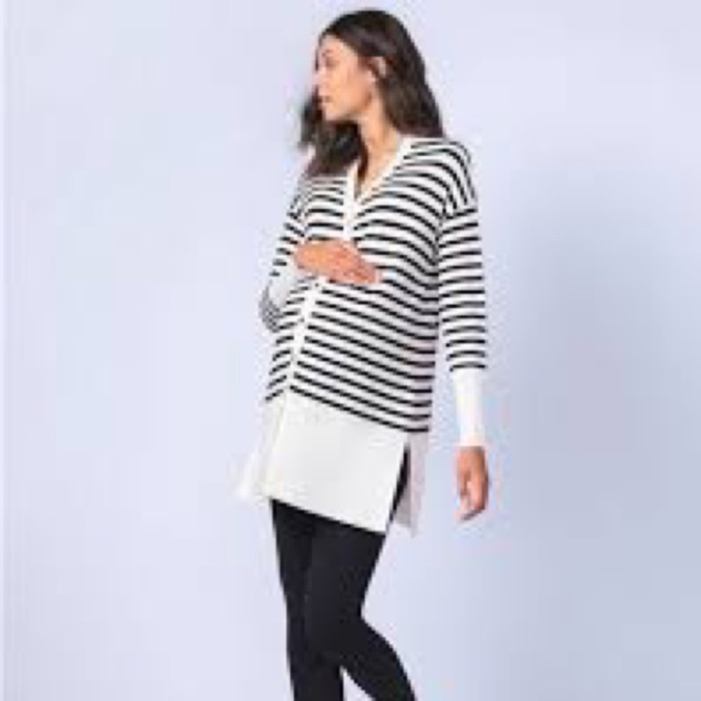 Seraphine stripe cardigan size L